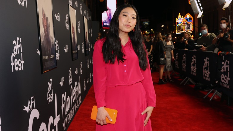 Awkwafina smiling