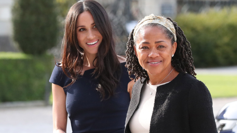 Meghan Markle and her mom Doria Ragland