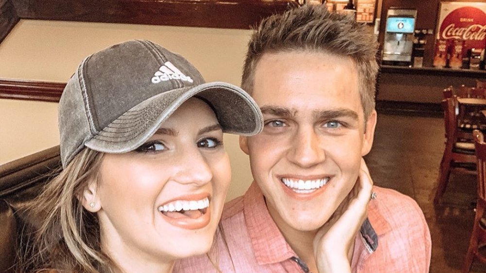 Carlin Stewart and Evan Stewart pose for a selfie on Instagram