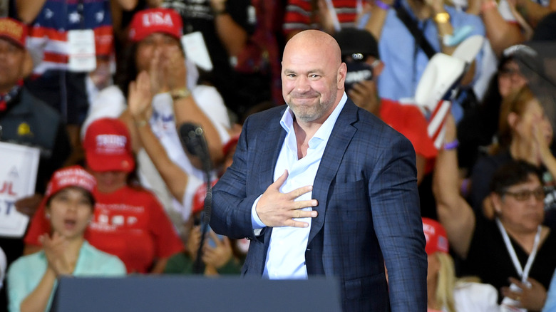 Dana White speaking at Republican National Convention