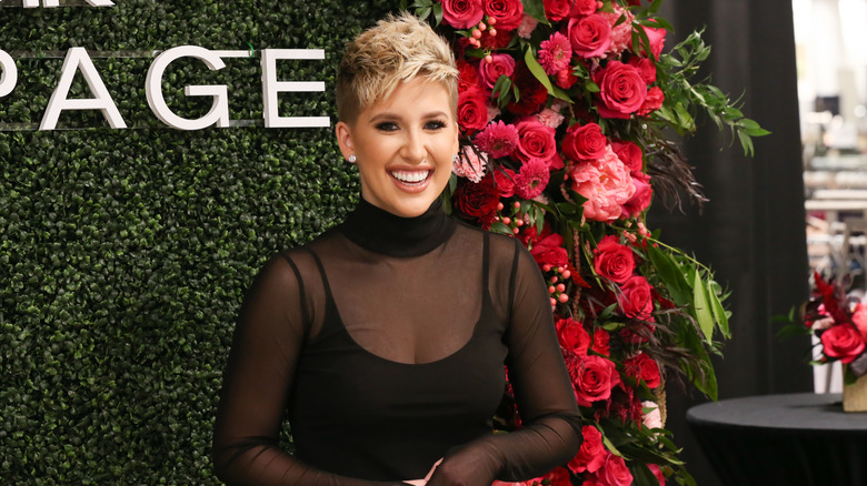 Savannah Chrisley posing