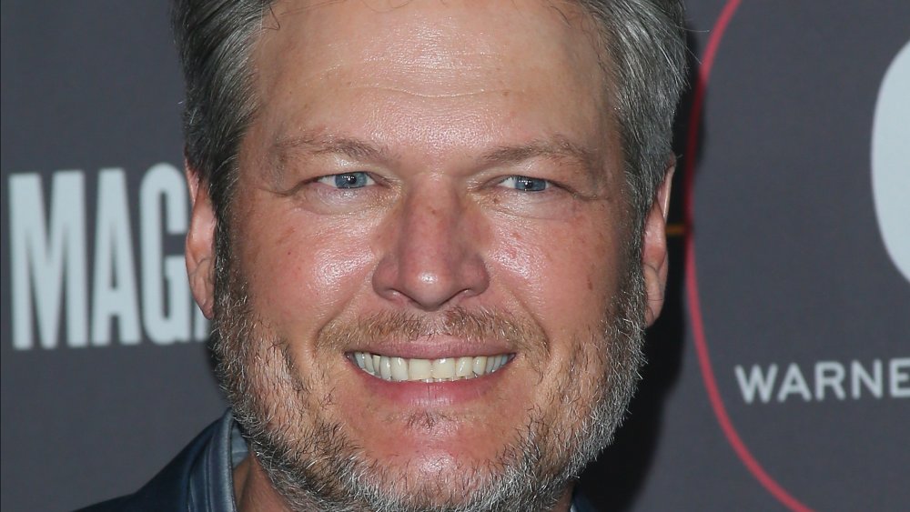 Blake Shelton at the Warner Music Group Pre-Grammy Party in 2020