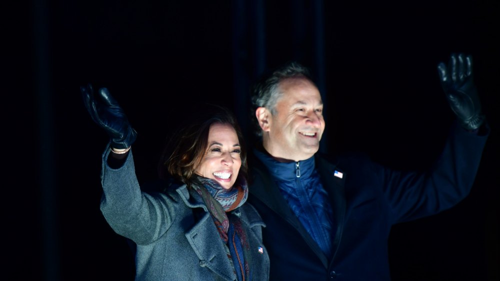 Kamala Harris and Doug Emhoff