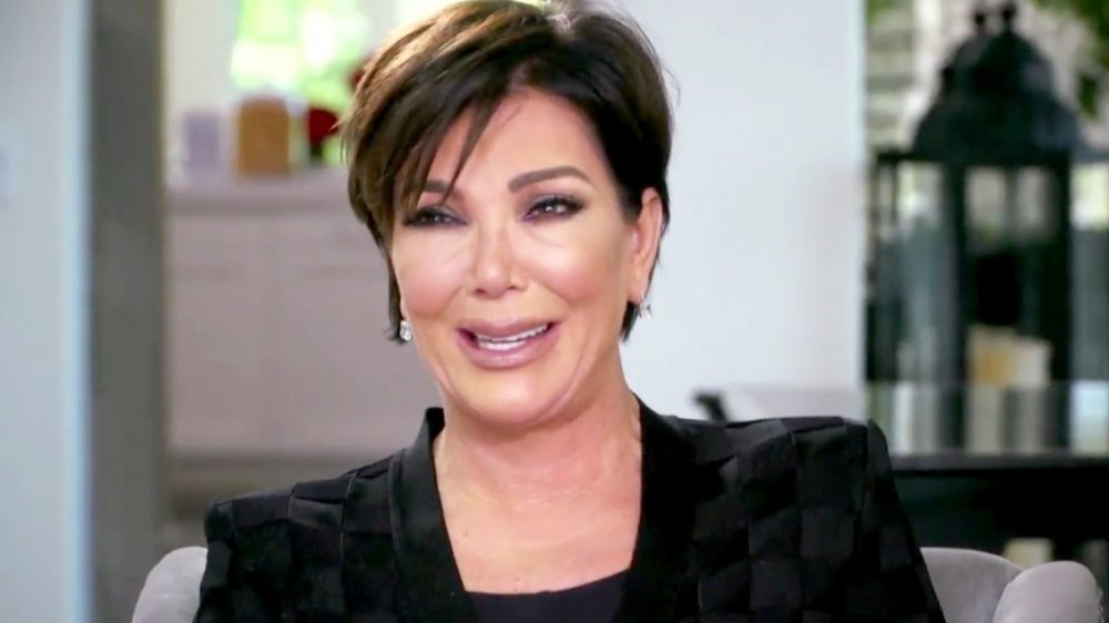 Kris Jenner crying