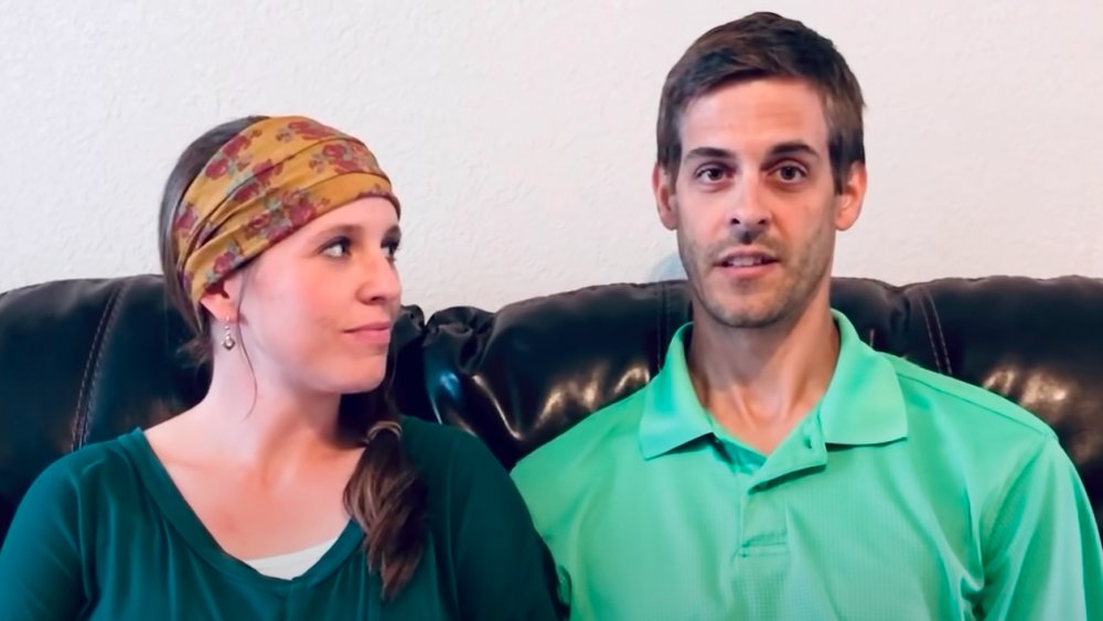 Jill Duggar Dillard and Derick Dillard in a video from their YouTube channel