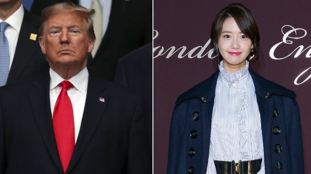 Donald Trump and Yoona 