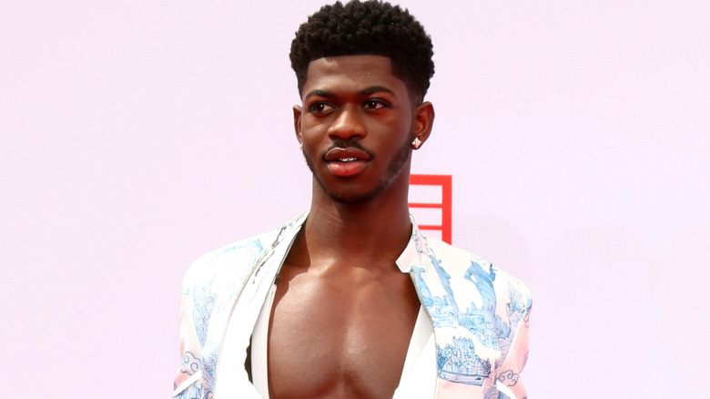 Lil Nas X on the red carpet