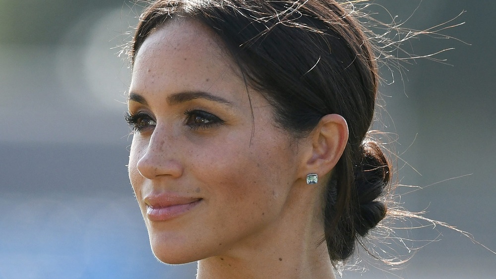 Meghan Markle smiling