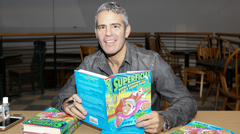 Andy Cohen at a book signing event