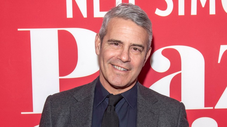 Andy Cohen on a red carpet