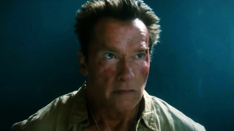 Arnold Schwarzenegger in The Expendables 2