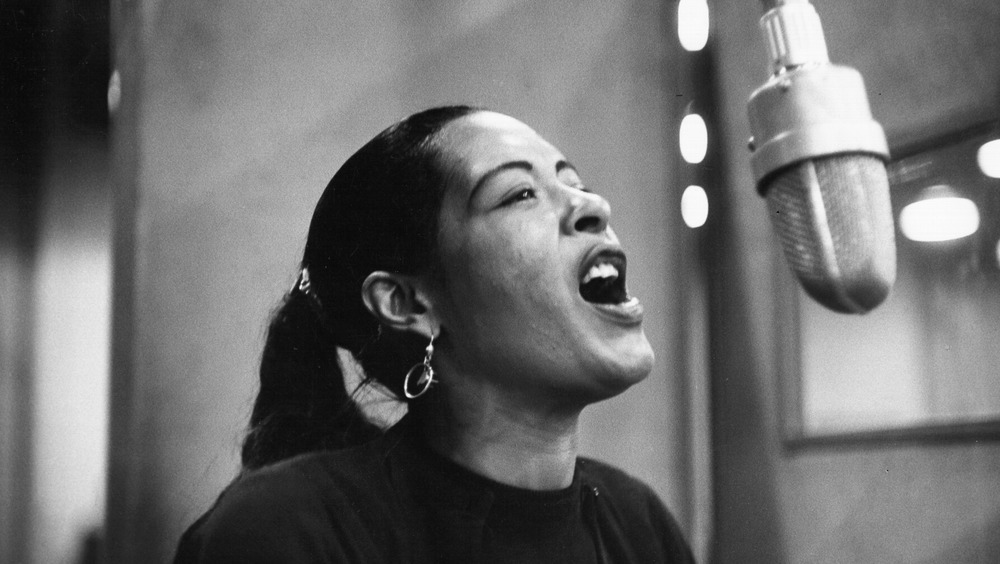 Billie Holiday singing 