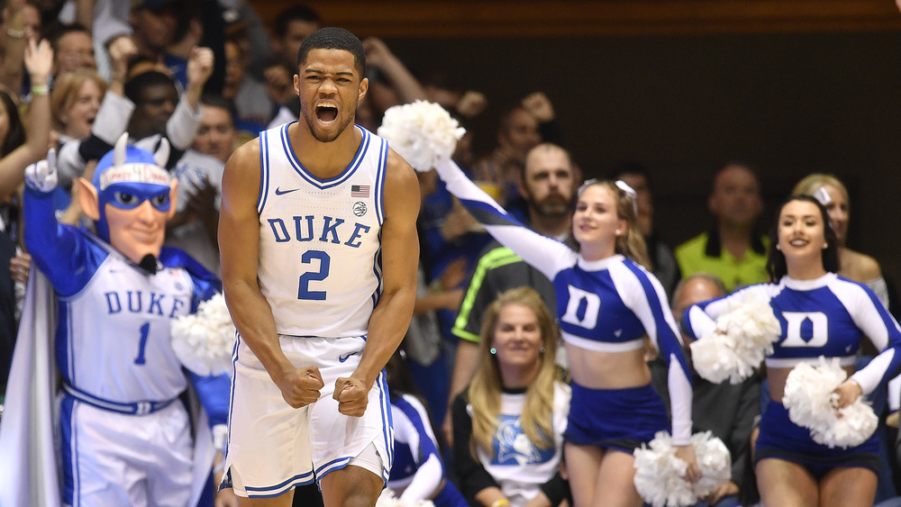 Cassius Stanley on the NBA court 