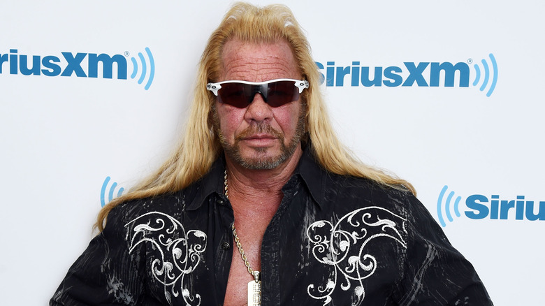 Duane Chapman wearing gold chain