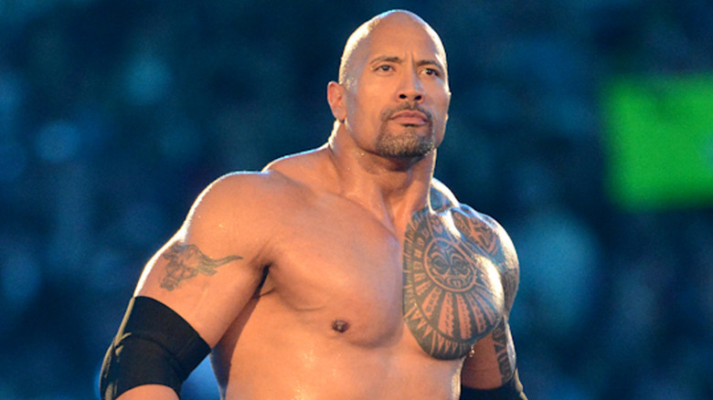 Dwayne The Rock Johnson WWE wrestling