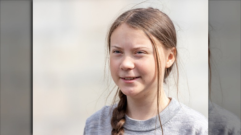 Greta Thunberg speaking