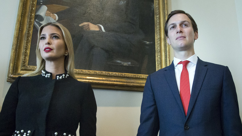 Ivanka Trump and Jared Kushner in the White House