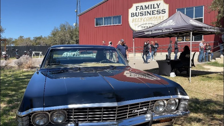 Jensen Ackles Family Business Beer Company 67 Chevy Empala