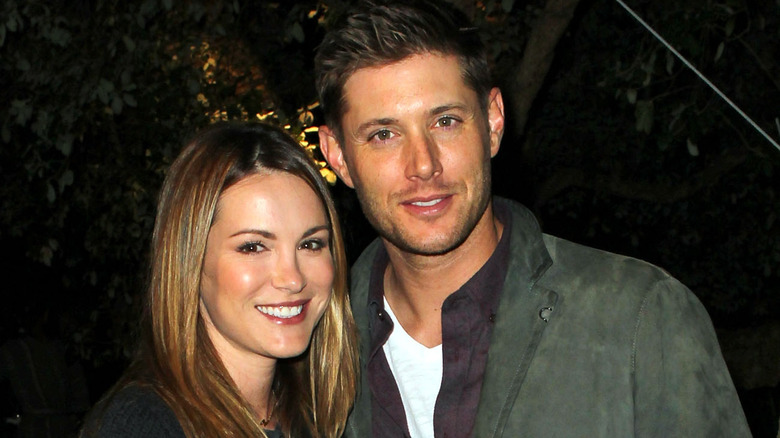 Jensen and Daneel Ackles posing together