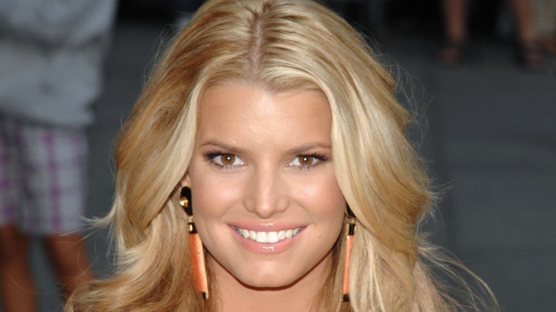 Jessica Simpson smiling