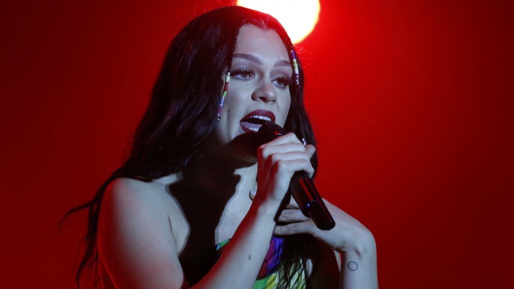 British singer Jessie J performs at Palco Sunset at Cidade do Rock