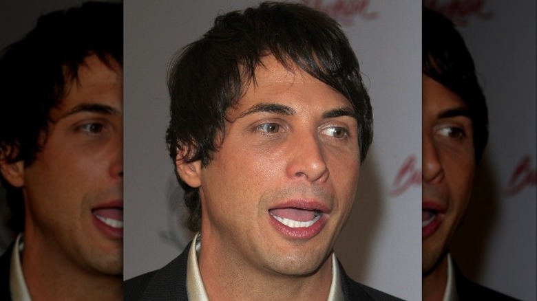 Joe Francis mouth agape