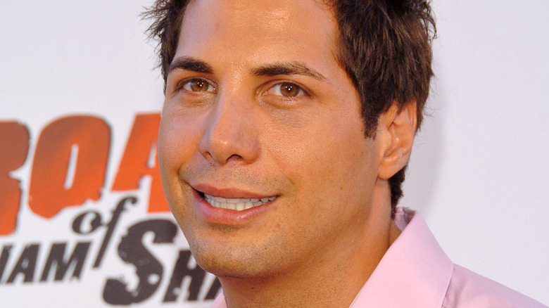 Joe Francis half smiling