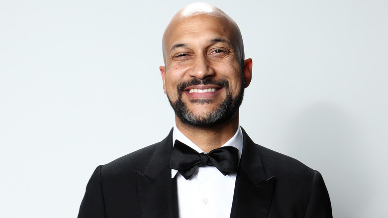 Keegan-Michael Key smiling in tuxedo