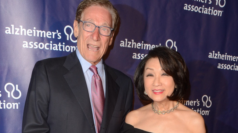 Maury Povich and Connie Chung