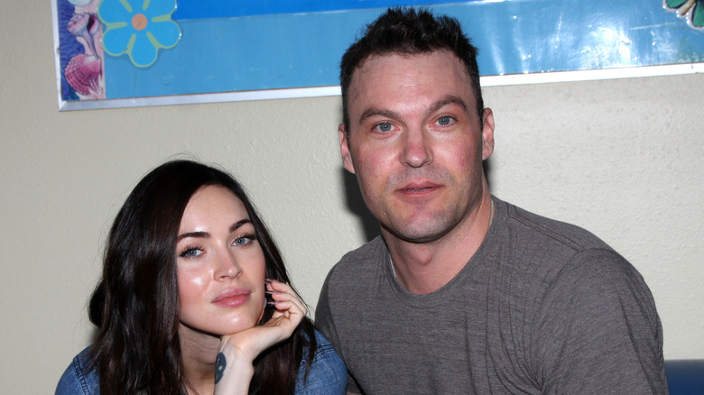 Megan Fox with Brian Austin Green 