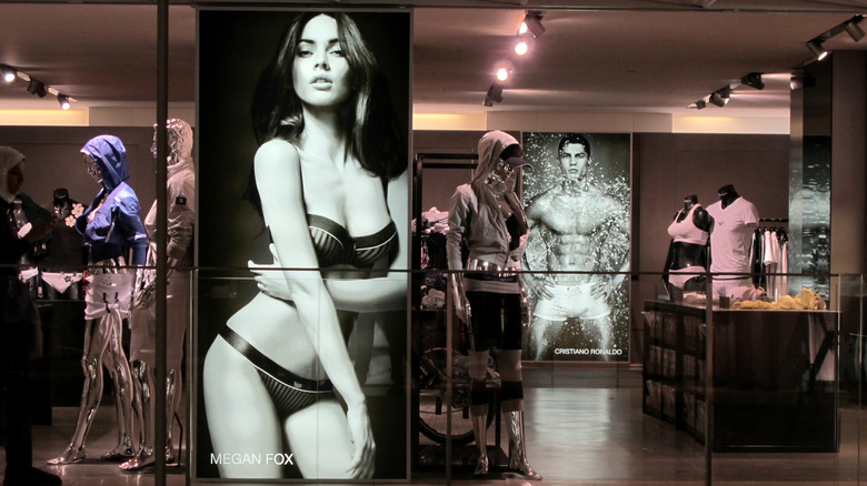 Megan Fox in Armani underwear ad