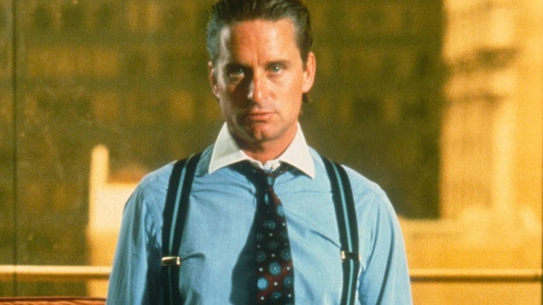 Michael Douglas as Gordon Gekko in Wall Street