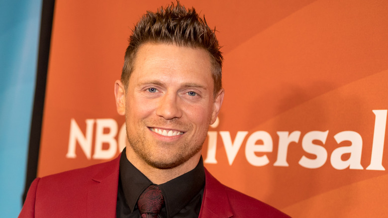 Mike The Miz Mizanin smiling on red carpet 