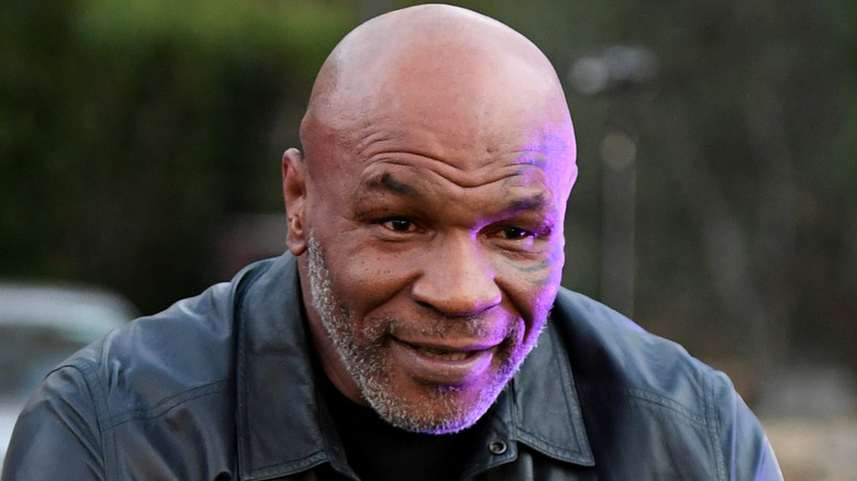 Mike Tyson speaking