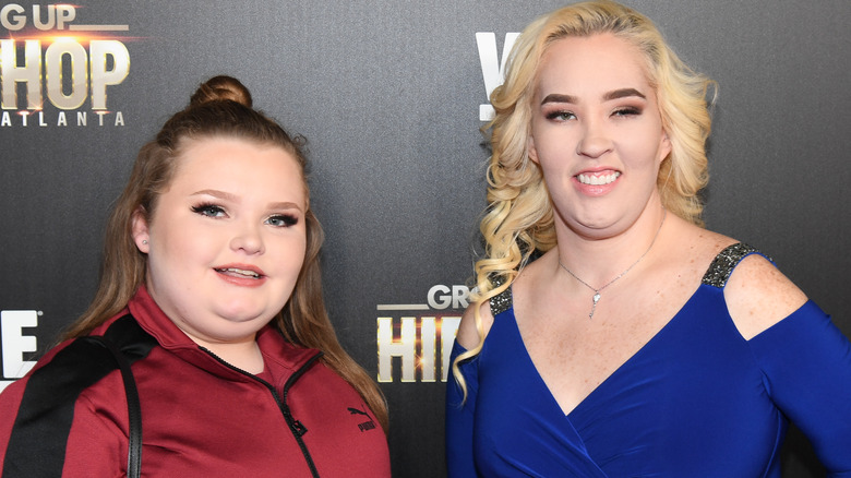 Honey Boo Boo and Mama June smiling