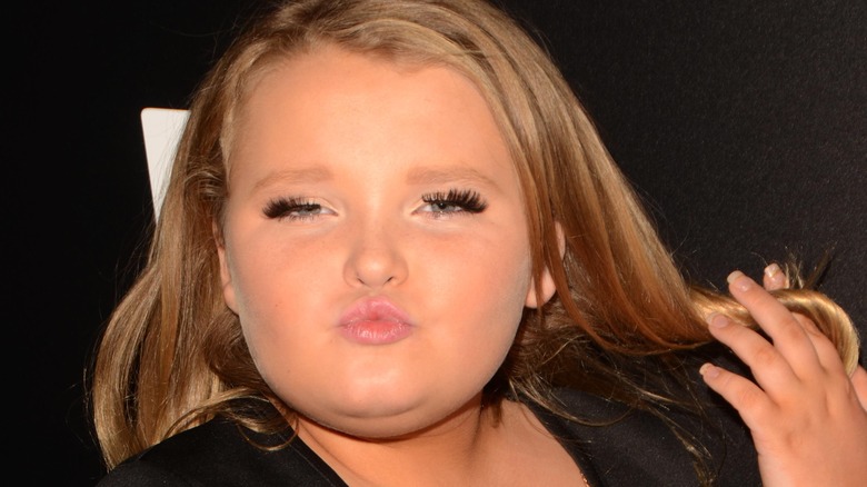 Honey Boo Boo at a red carpet event in 2015