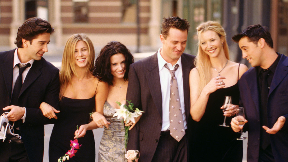 David Schwimmer, Jennifer Aniston, Courteney Cox, Matthew Perry, Lisa Kudrow, Matt LeBlanc of Friends