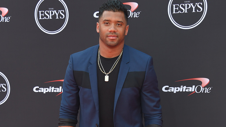 Russel Wilson at the ESPYs in 2018