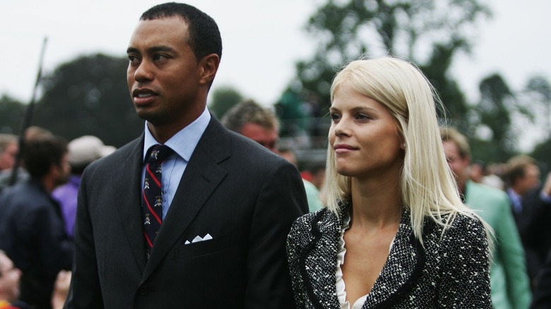 Tiger Woods and Elin Nordegren