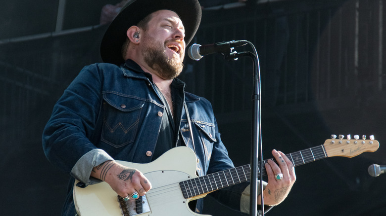 Nathaniel Rateliff performing in 2019