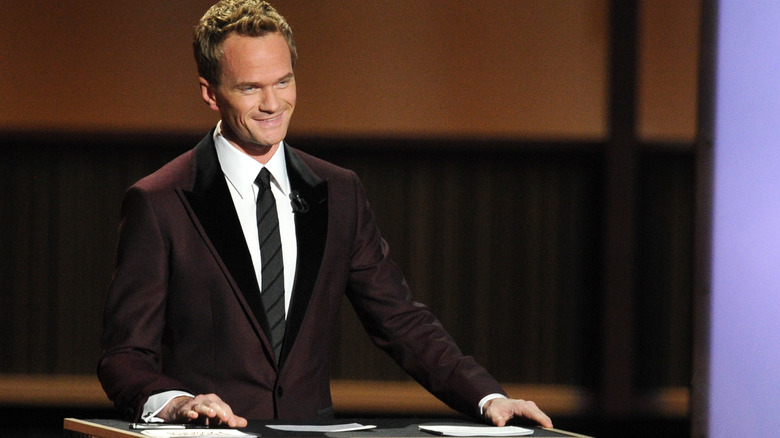 Neil Patrick Harris smiling onstage