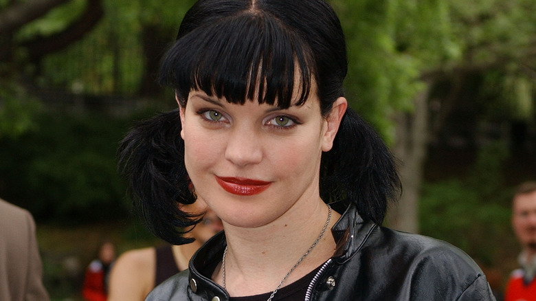 Pauley Perrette posing