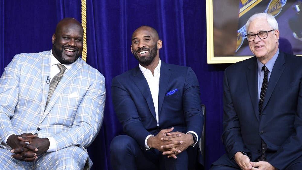 Shaq, Kobe Bryant, and Phil Jackson 