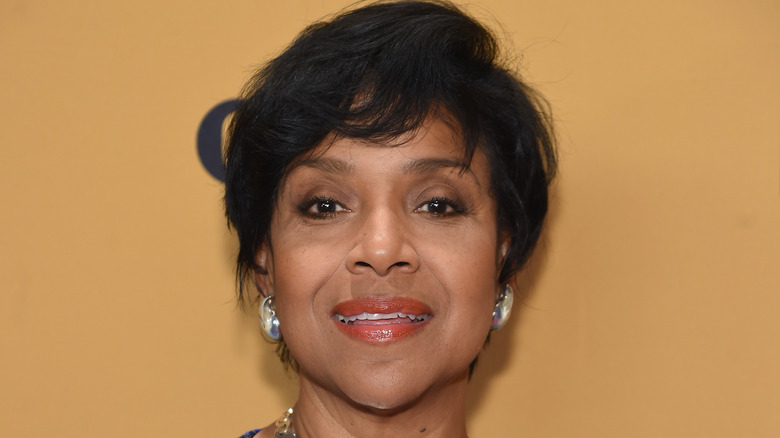 Phylicia Rashad smiling slightly 