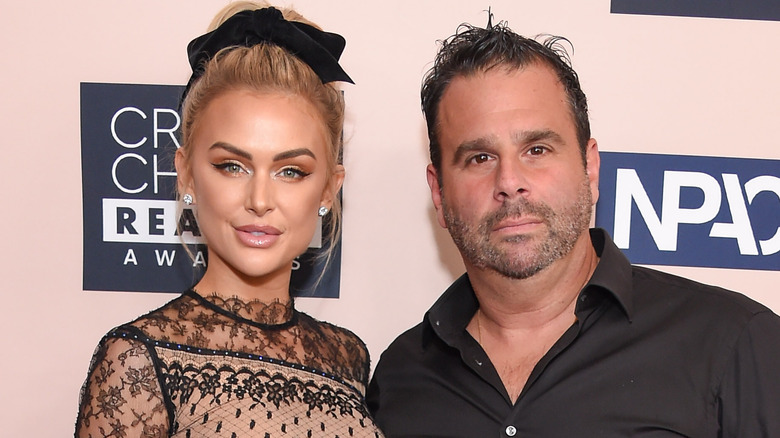 Lala Kent and Randall Emmett posing together