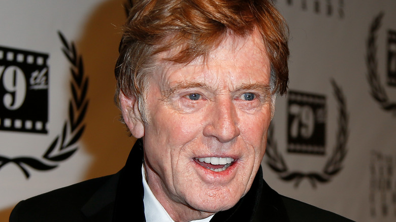 Robert Redford smiling