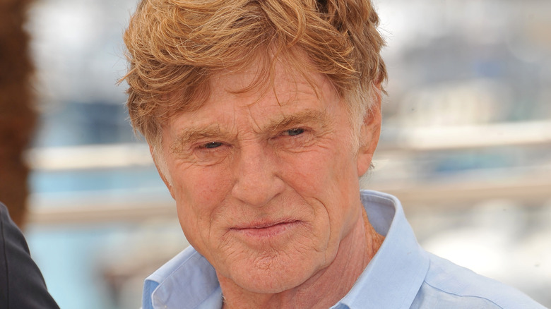 Robert Redford smiling