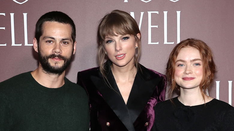 Dylan O'Brien, Taylor Swift, and Sadie Sink