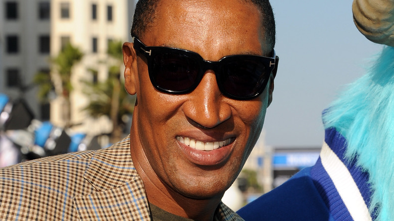 Scottie Pippen smiling