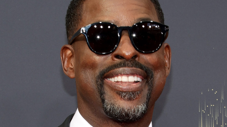 Sterling K. Brown with a salt-and-pepper goatee 